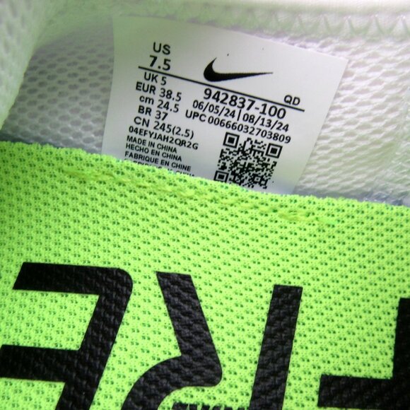 Nike Free RN 2018 Womens Running Shoes Size 7.5 White NEW - Picture 11 of 14